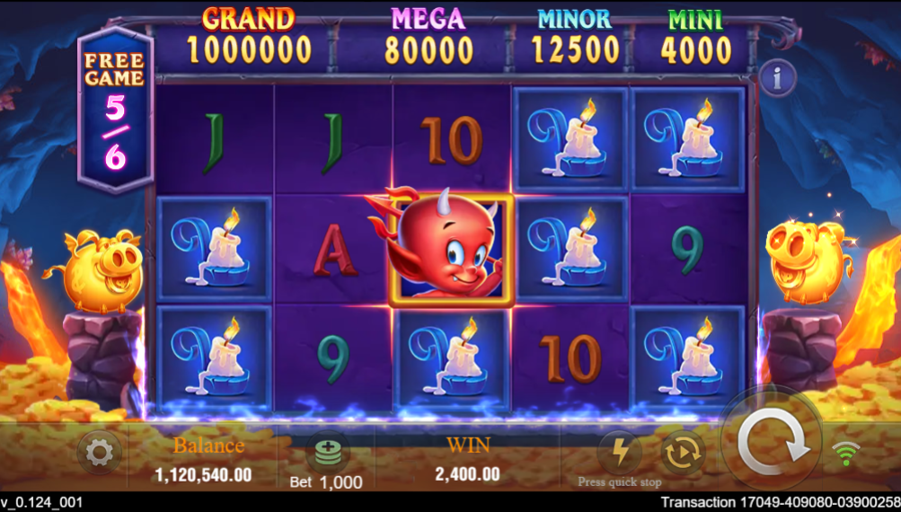 Devil Fire 2 Slot Screenshot 4