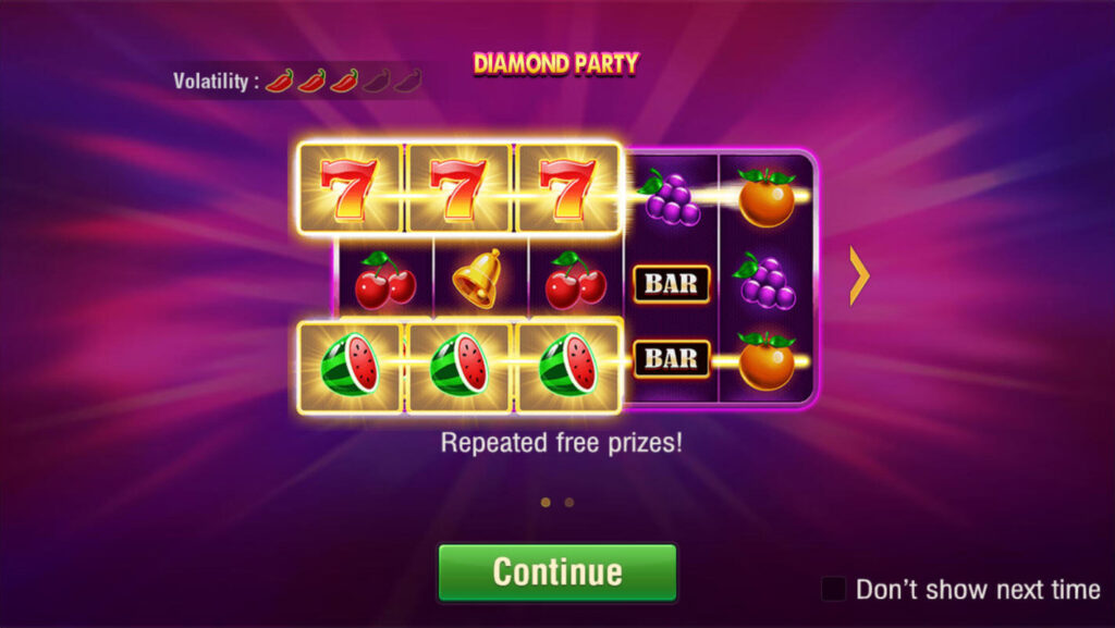 Diamond Party Screenshot 1