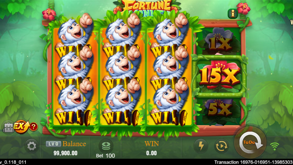 Fortune Monkey Slot ScreenShot 4