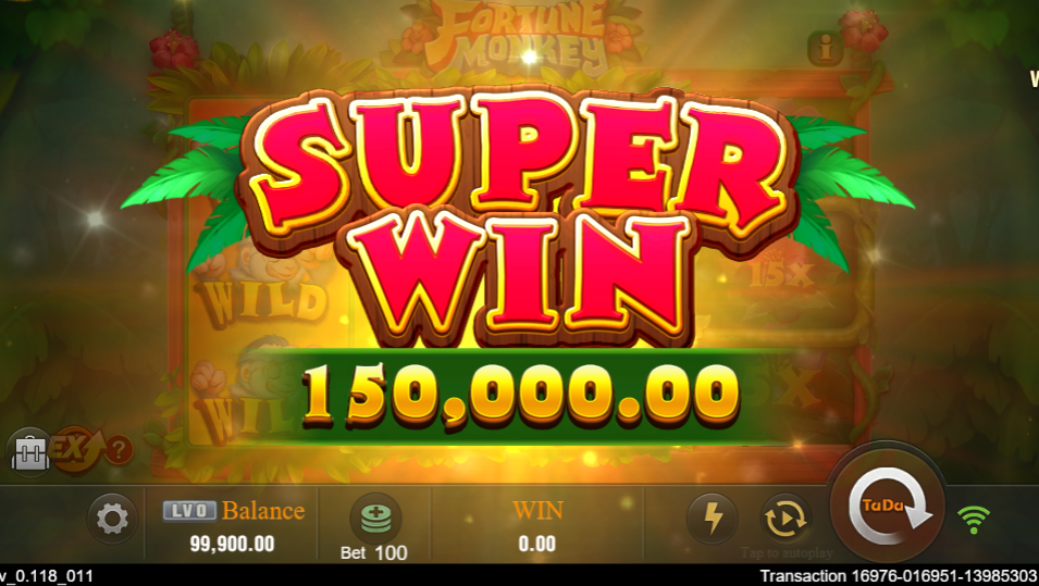 Fortune Monkey Slot ScreenShot 5