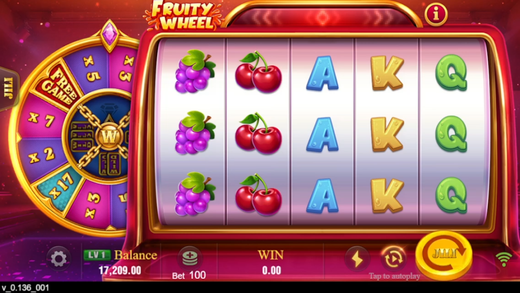 Fruity Wheel Slot Screenshot 1