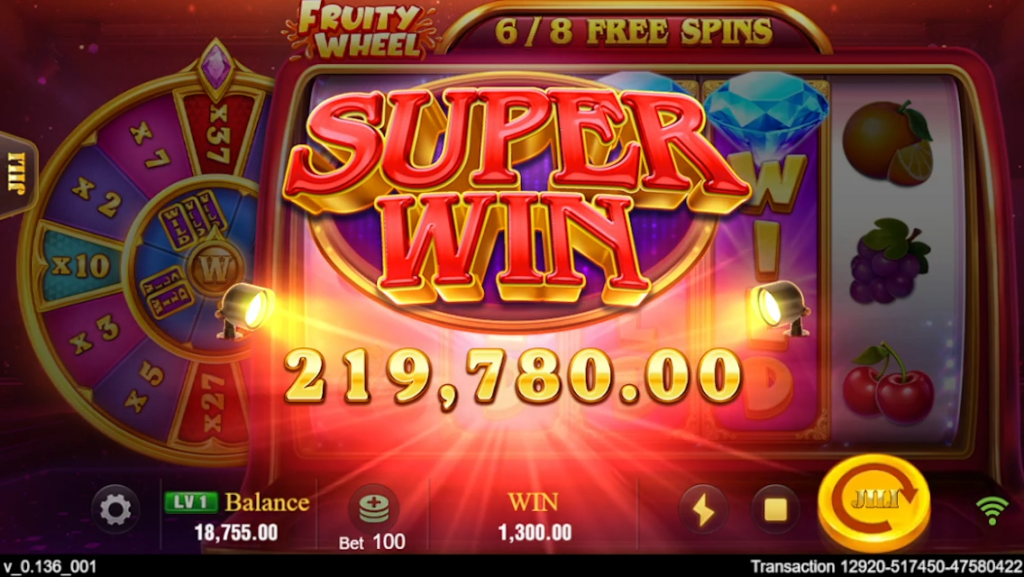 Fruity Wheel Slot Screenshot 5