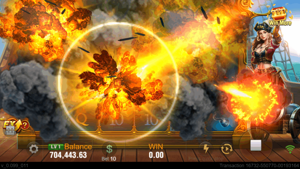 Pirate Queen Slot Screenshot 4
