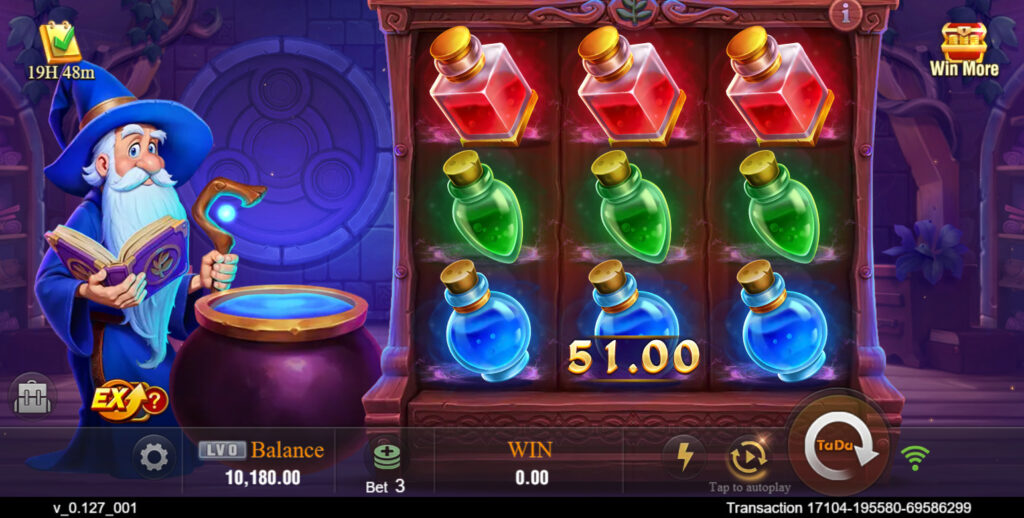 Potion Wizard Slot Screenshot 1