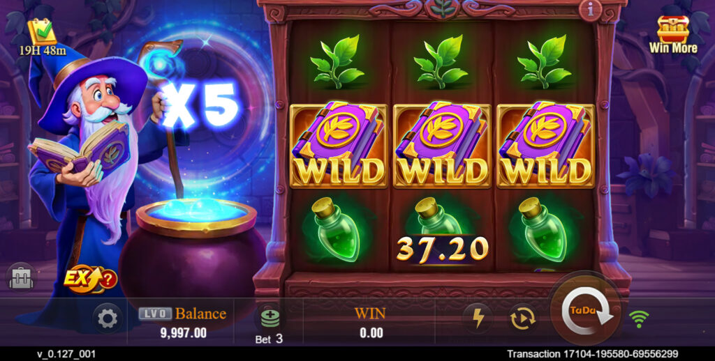 Potion Wizard Slot Screenshot 2