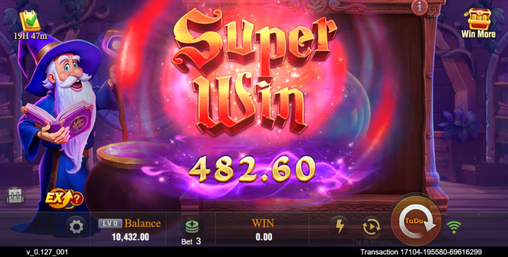 Potion Wizard Slot Screenshot 4