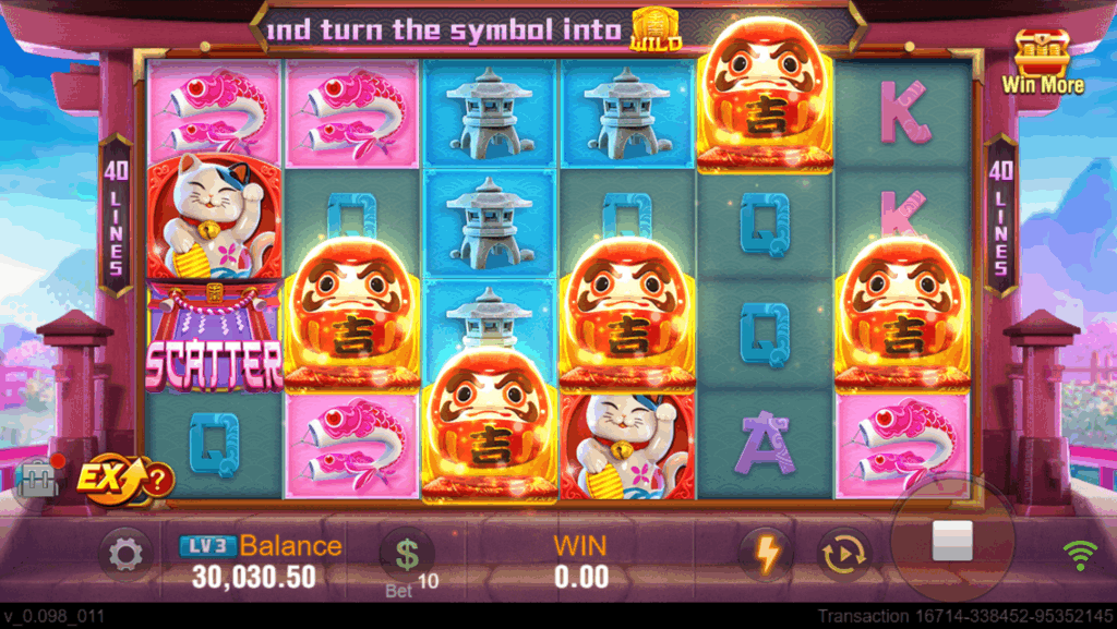 Neko Fortune Slot Screenshot 3