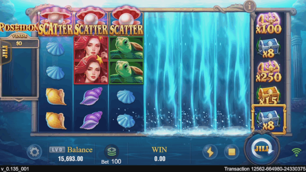Poseidon Slot Screenshot 2