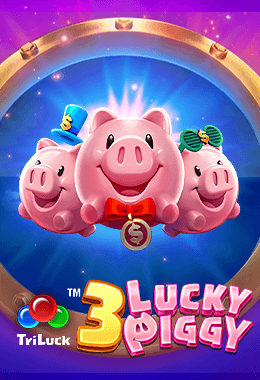 3 Lucky Piggy Logo