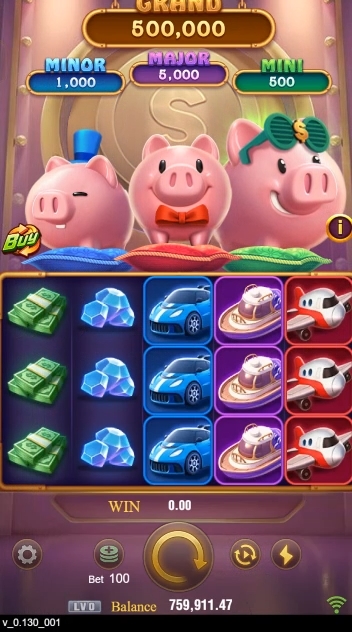 3 Lucky Piggy Slot Screenshot 3