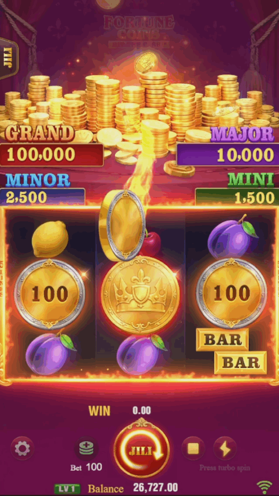 Fortune Coins Slot Screenshot 2