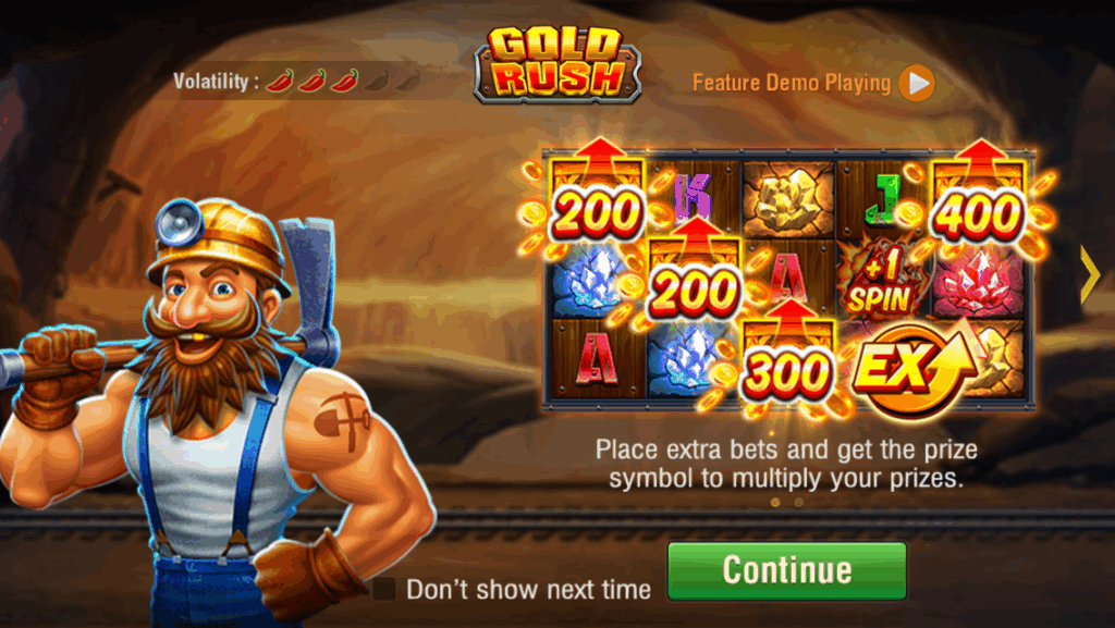 Gold Rush Slot Screenshot 1
