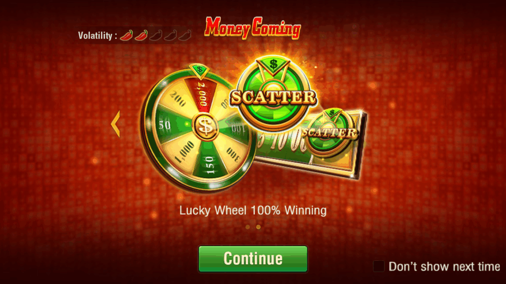 Money Coming Slot Screenshot 2
