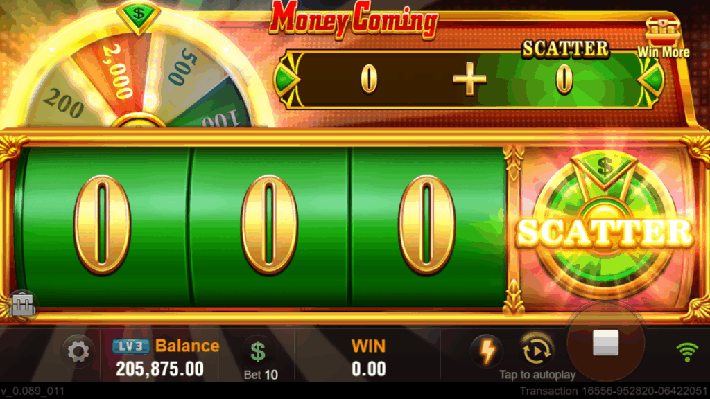 Money Coming Slot Screenshot 5